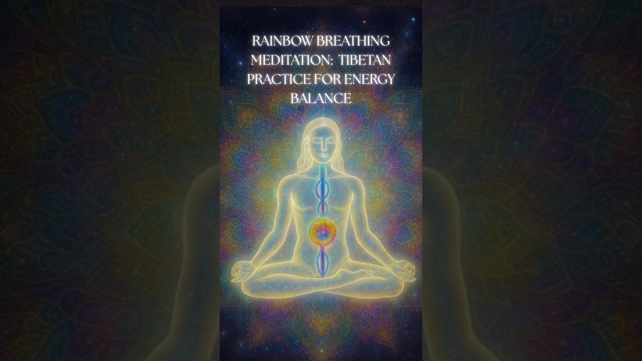 Rainbow Breathing Meditation: Tibetan Practice for Energy Balance  #meditation  #energyhealing