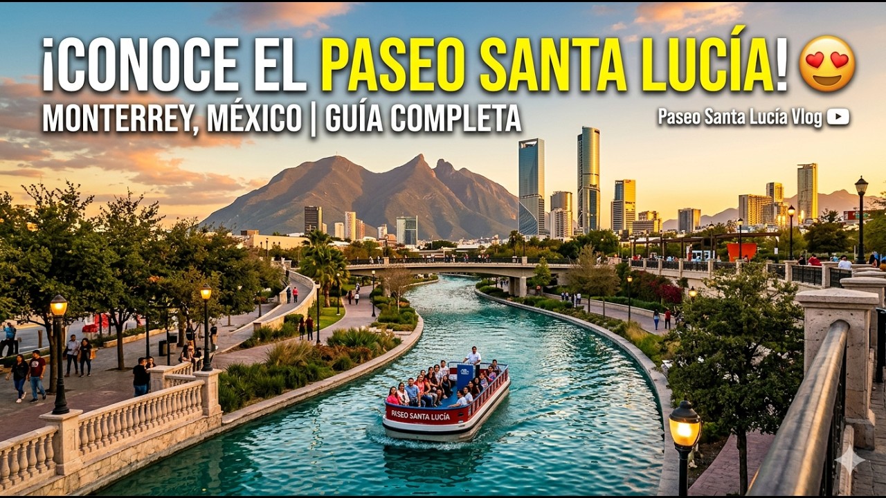 Paseo Santa Luc&iacute;a en Monterrey, NL | Recorrido por el parque