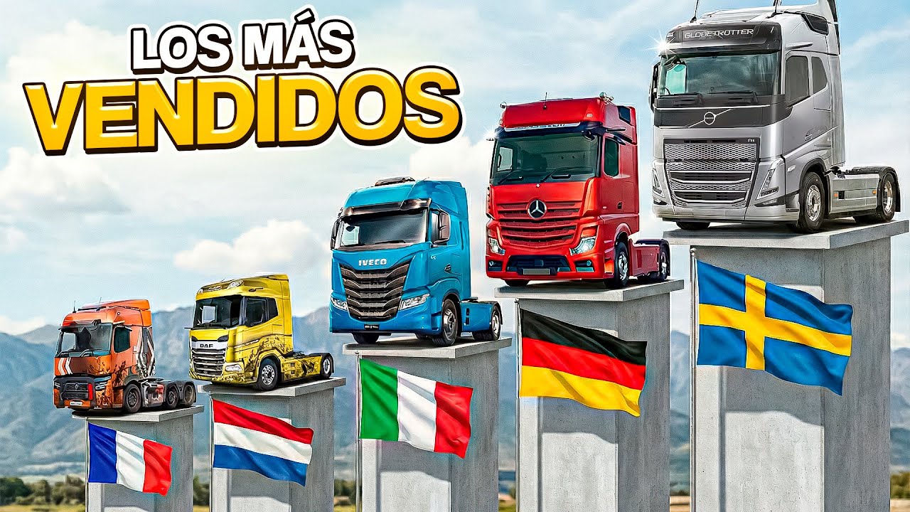 Camiones + VENDIDOS en ESPAÑA 2025 I ¿Por qué son el número 1?