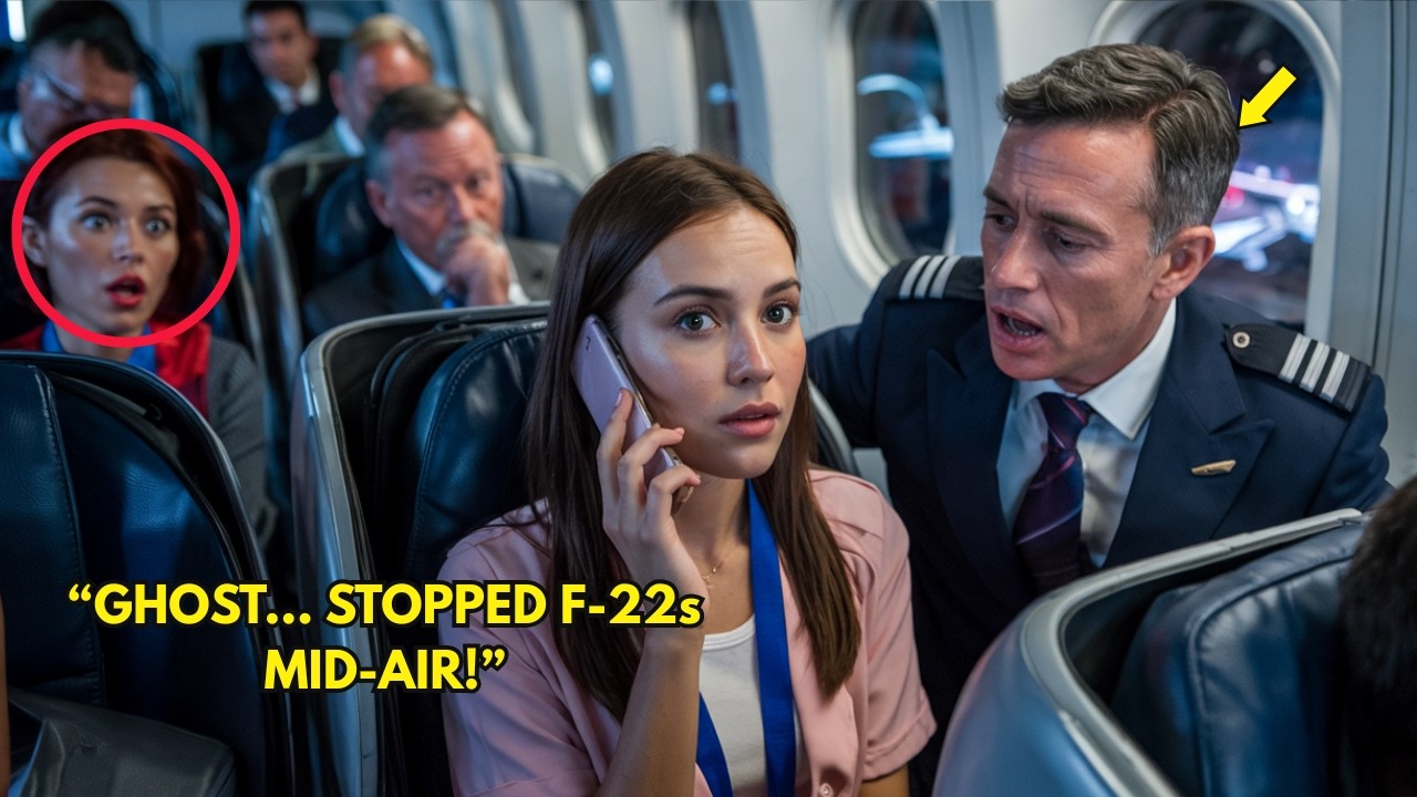 “She Was Just the Quietest Passenger — Until F-22 Pilots Heard Her Call and Froze”