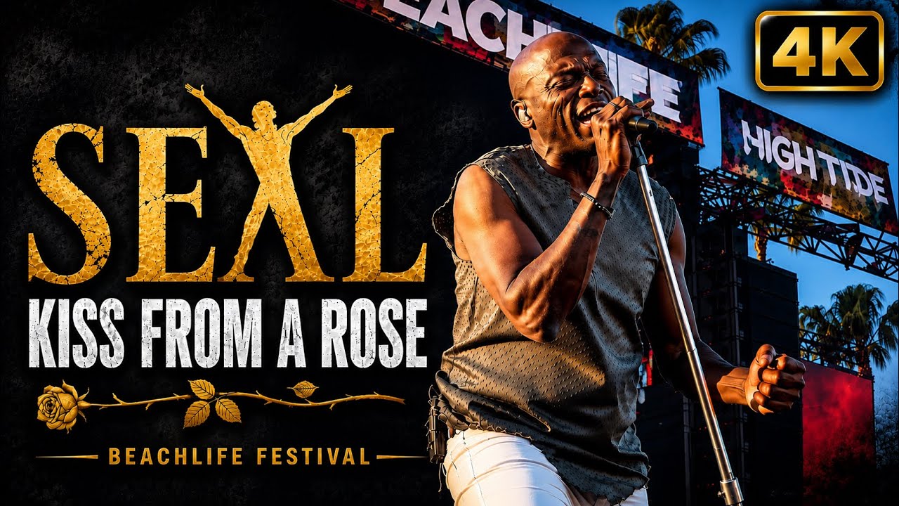 Seal - Kiss From a Rose (LIVE 4K) | BeachLife Festival, California - May 3, 2024