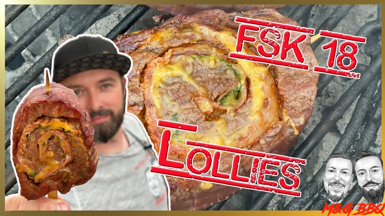 Flanksteak Lollies | Flanksteak Pinwheel | Lollies für Männer | MGBBQ