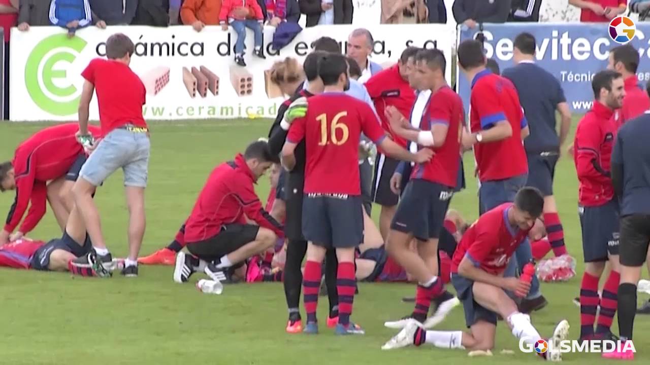 CD Calahorra   Atl  Saguntino Ascenso 2ª División B 2015 2016