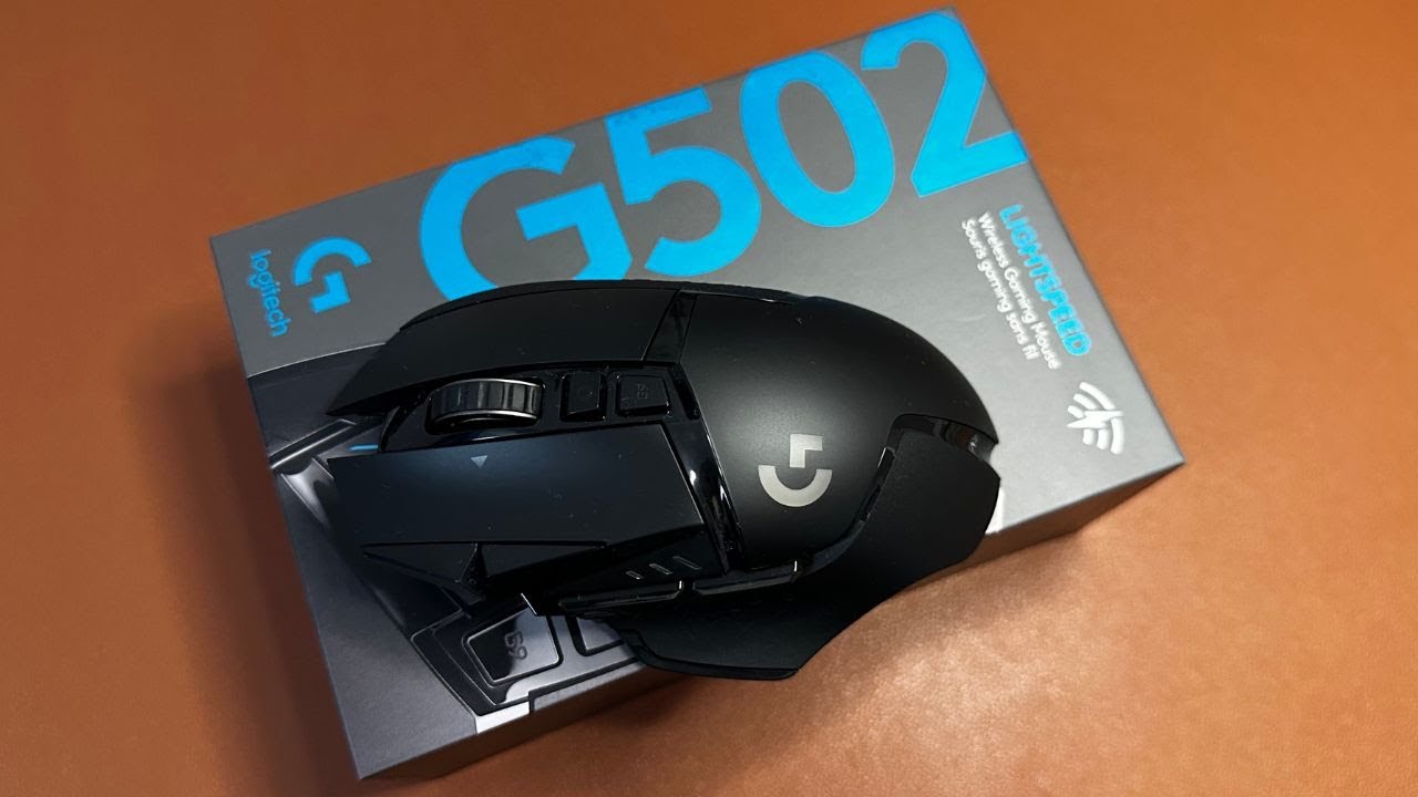 Logitech G502 LightSpeed Mouse Unboxing & Review