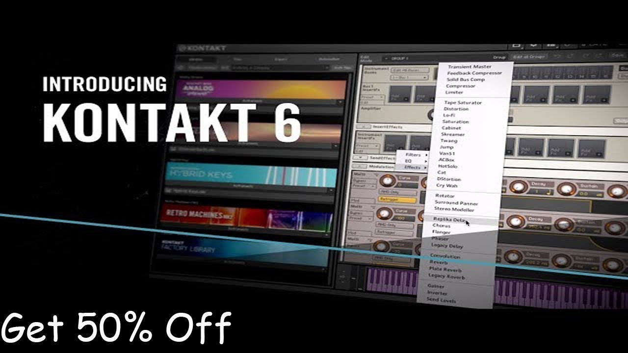 Kontakt 6 full version registered | Native instrument 12 |