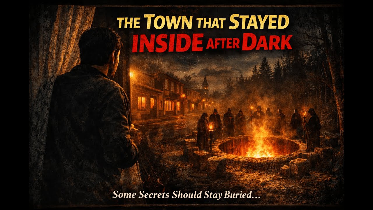 The Town That Stayed Inside After Dark — I Learned Why and It Still Follows Me | True Horror