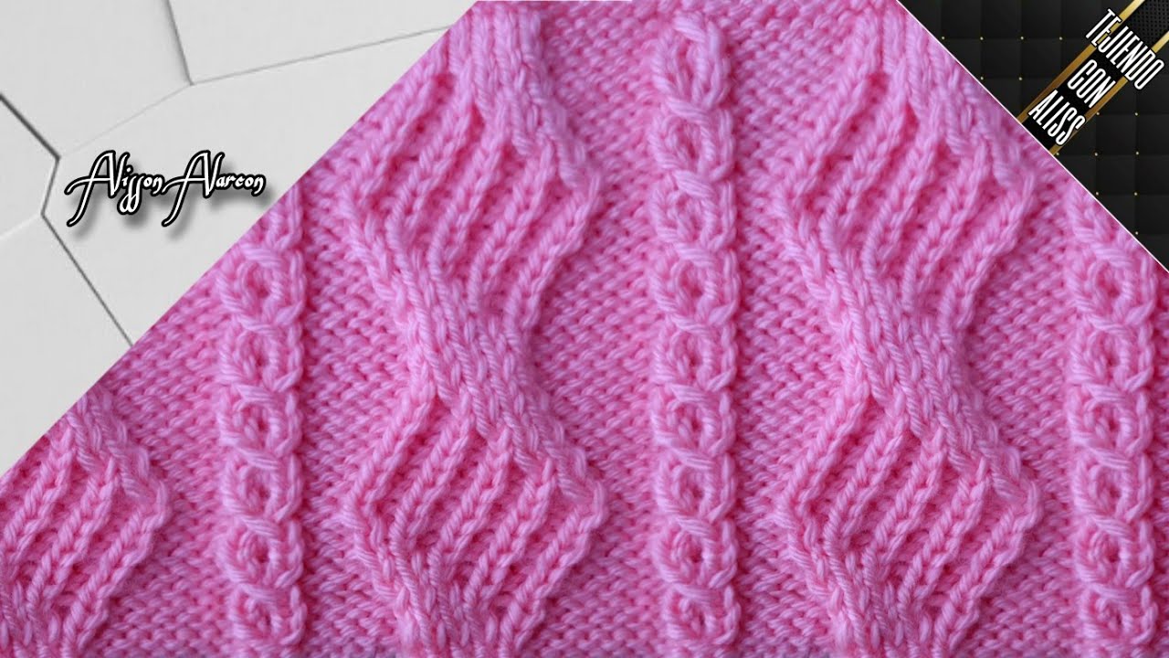 #415 - TEJIDO A DOS AGUJAS / knitting patterns / Alisson . A