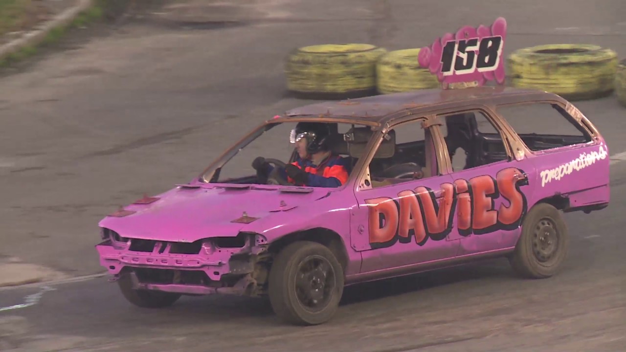 Banger Racing TV Program Wimbledon London Open 2012 Following Shane Davies