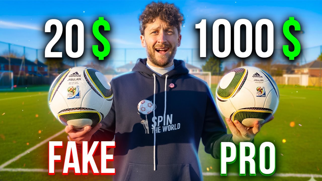 JABULANI ⚽️ ORIGINAL VS FAKE (1000$ VS 20$)🤑