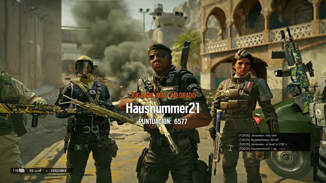 Causando estragos de nuevo en R6 PC