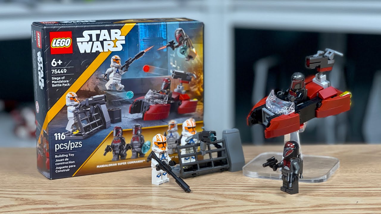 This Set Is Pathetic🤦🏻&zwj;♂️ | LEGO Star Wars 75449 Siege of Mandalore Battle Pack Review