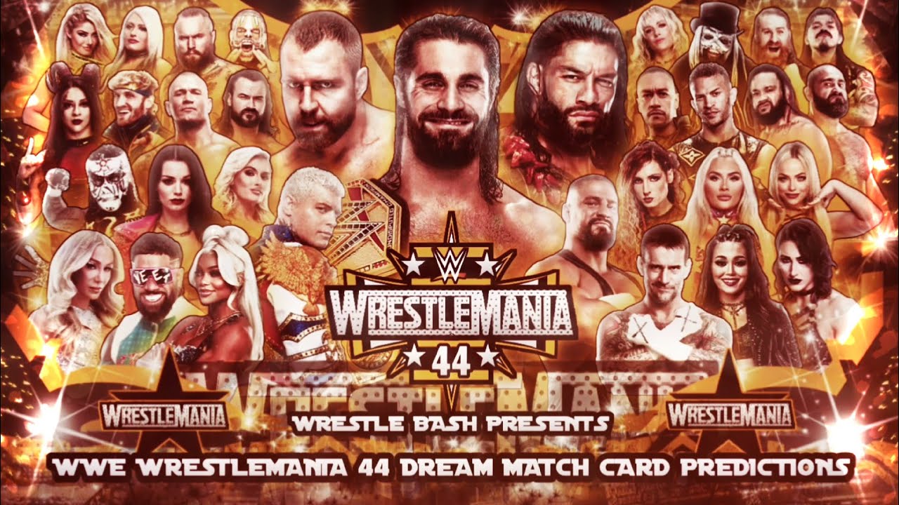 WWE WrestleMania 44 Dream Match Card Predictions