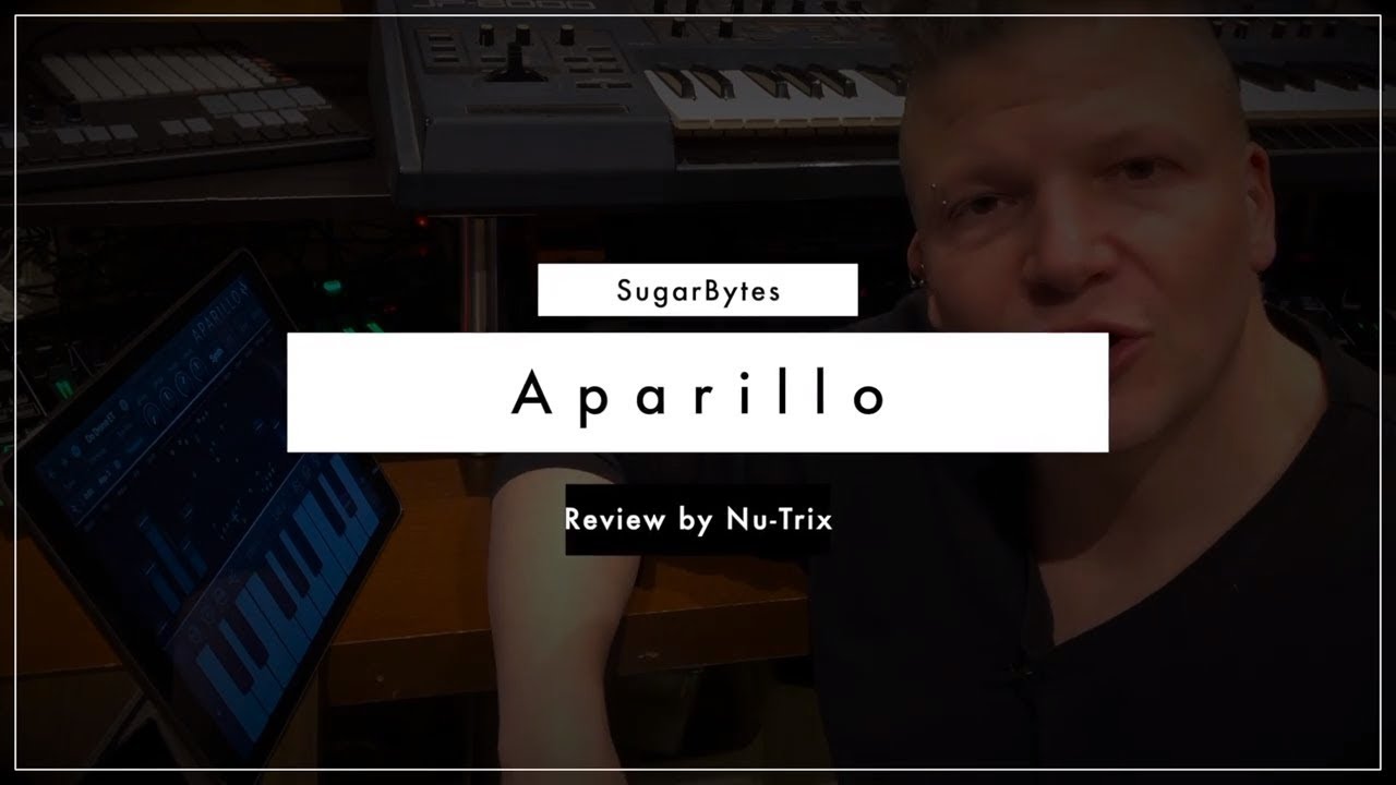 Sugar bytes aparillo : a cinematic synth for iPad