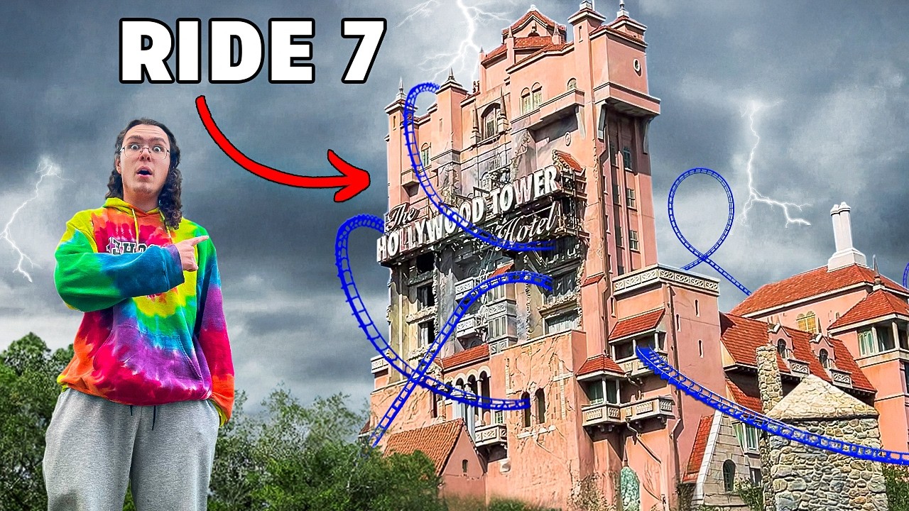 Riding EVERY Ride at Hollywood Studios!