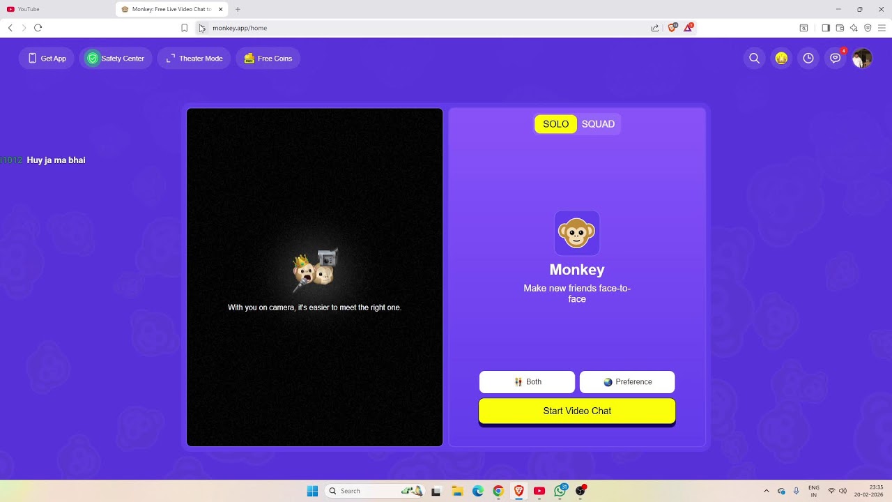FIRST OFFICIAL STREAM - REACTION AND OMEGLES MONKEY LIVE