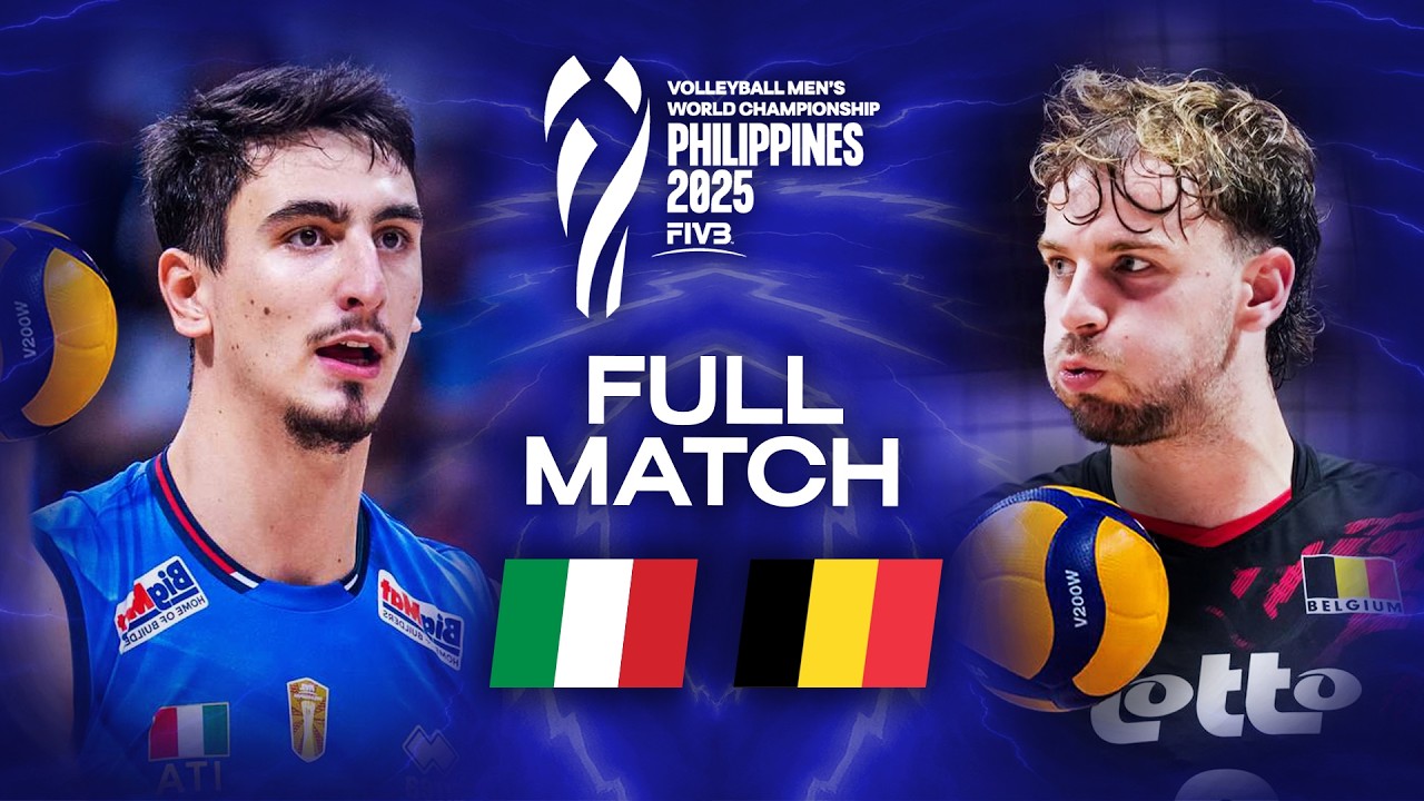 Italy 🇮🇹 vs. Belgium 🇧🇪 | Full Match | World Championship 2025 - Men