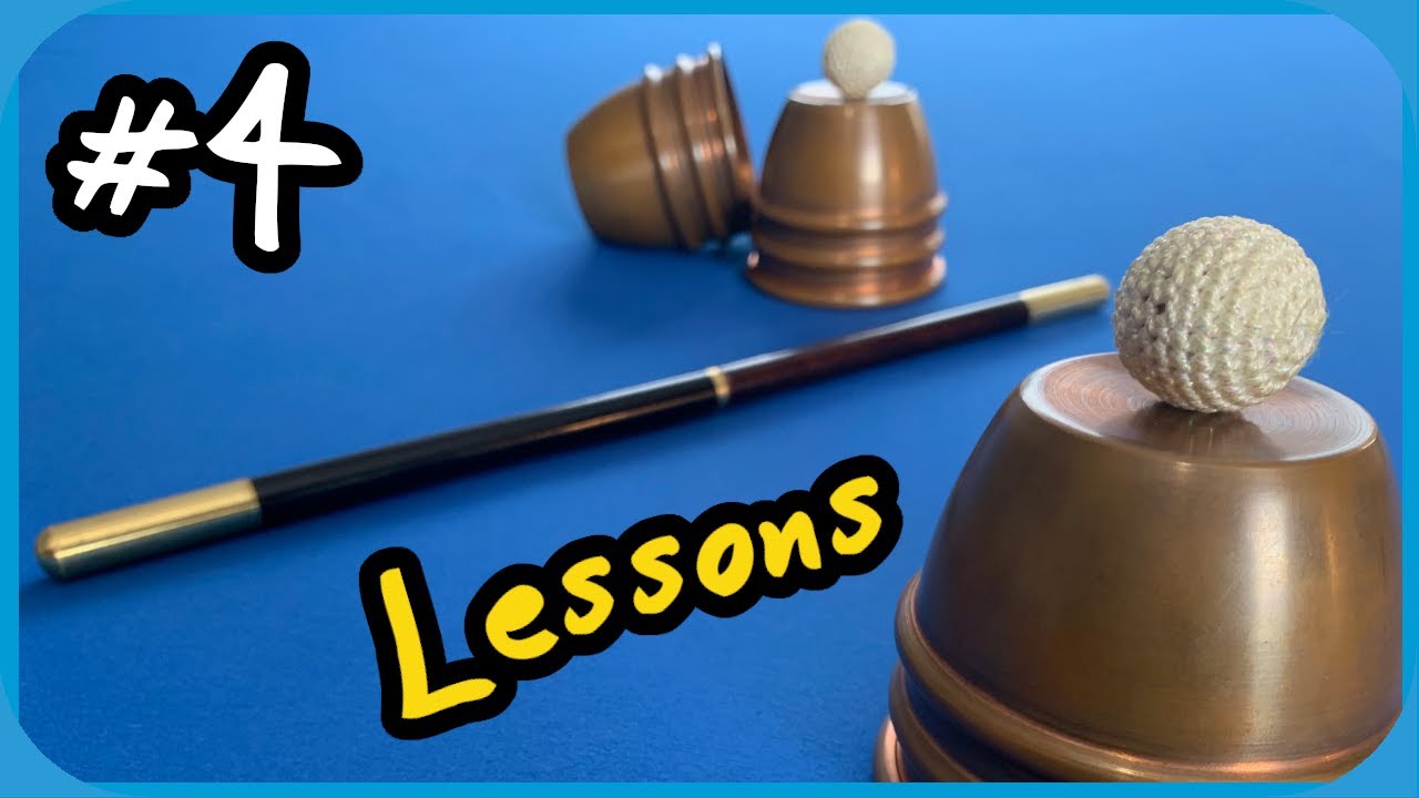 Cups and Balls Magic TUTORIAL (4/4) - Special moves + Final Load