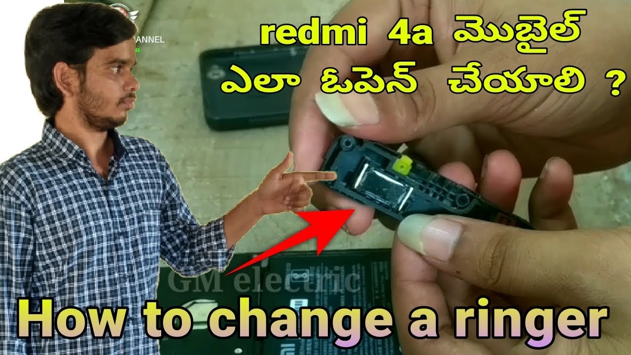 How to open redmi 4a mobile /redmi 4a speaker problem / change ringer