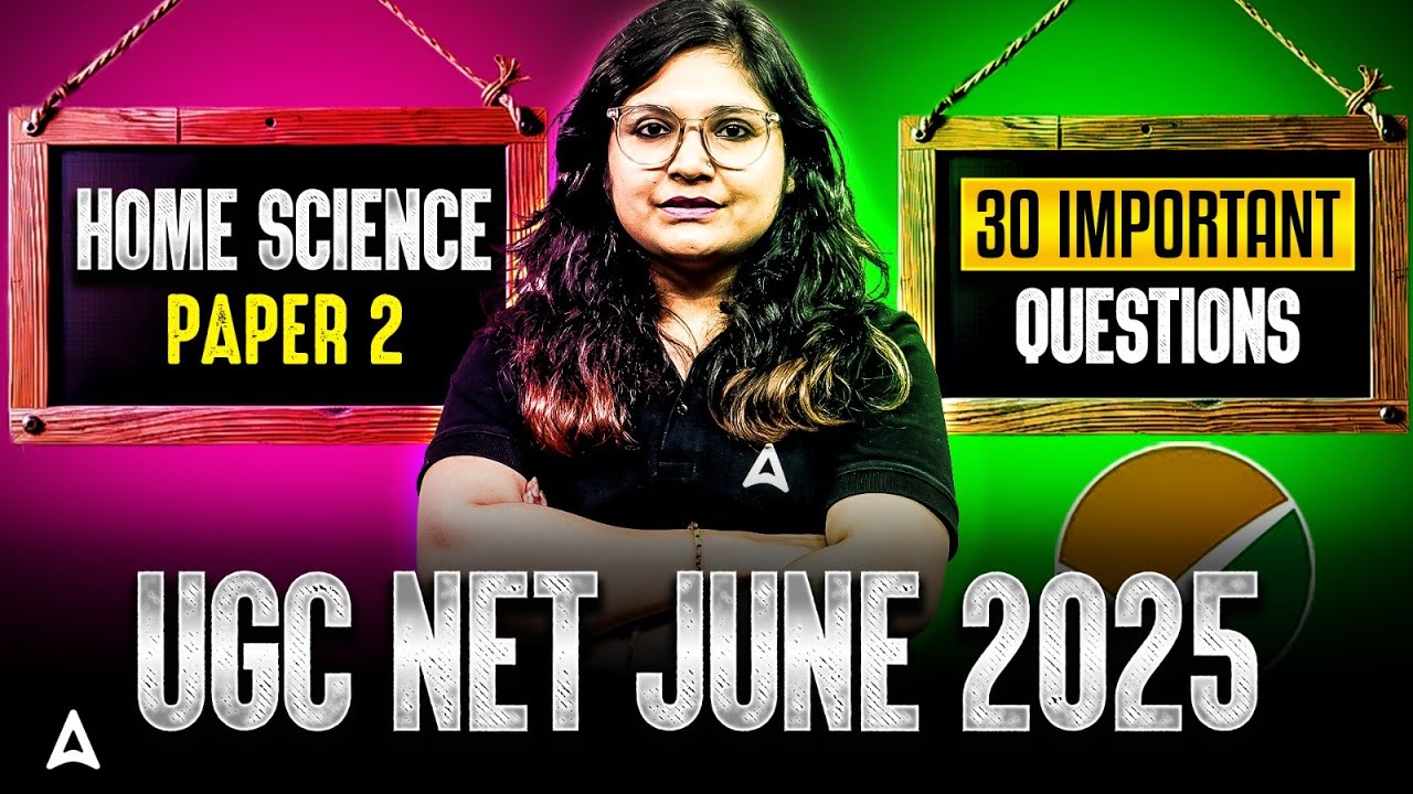 UGC NET Home Science 30 Important Questions | UGC NET June 2025 | By Prerna mam