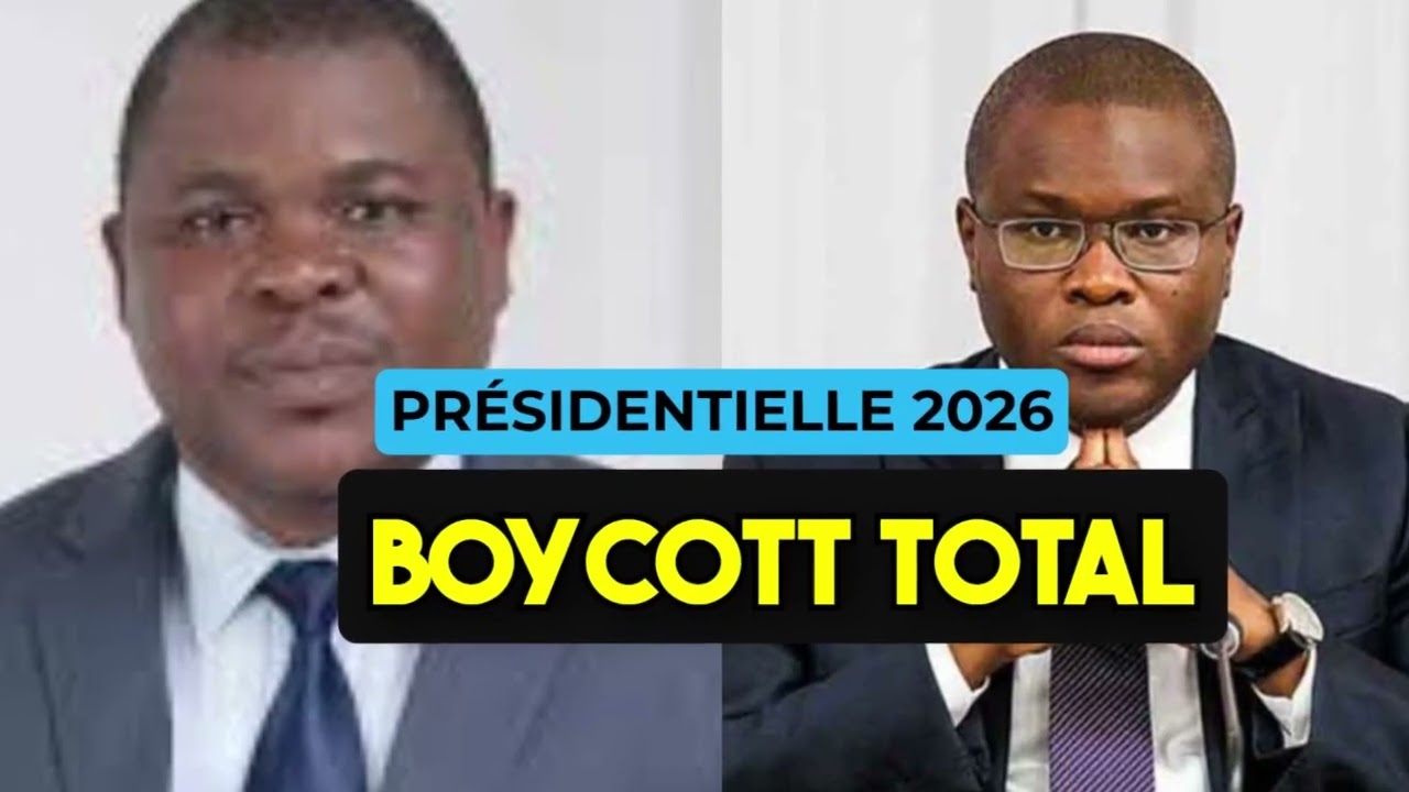 Boycott total contre la présidentielle 2026 qui oppose les nominés Romuald Wadagni et Paul Hounkpè