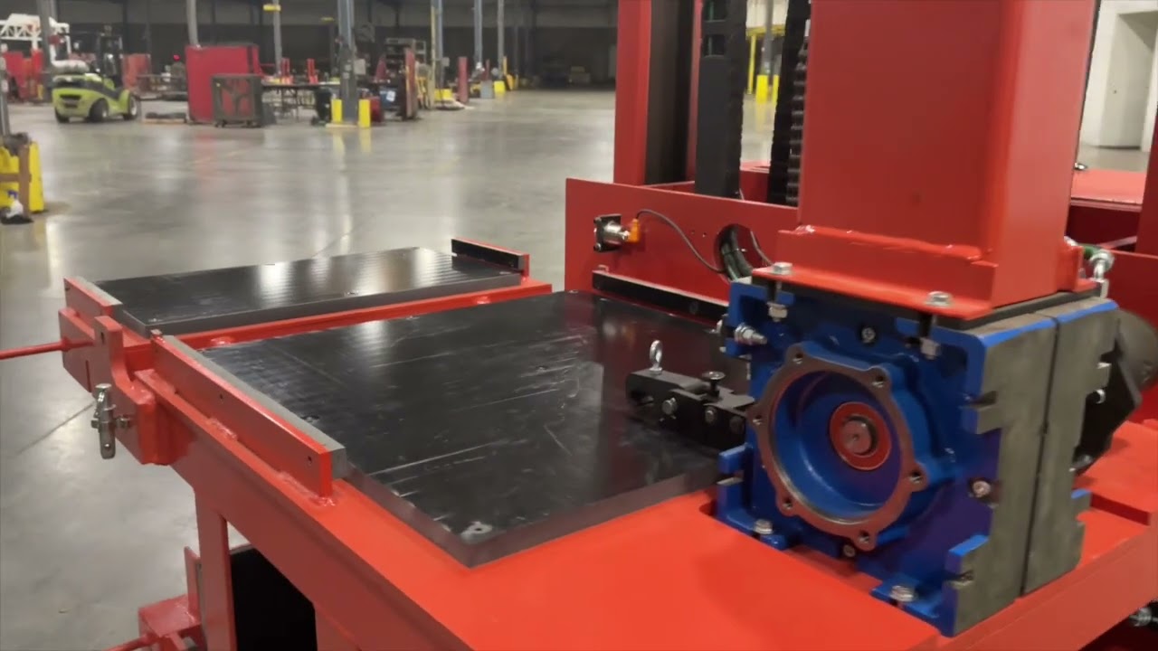 Side loading Die Cart with over/under deck & 700lb capacity