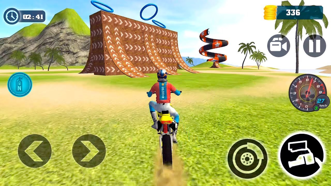 Motocross Beach Bike Stunt Racing 2018