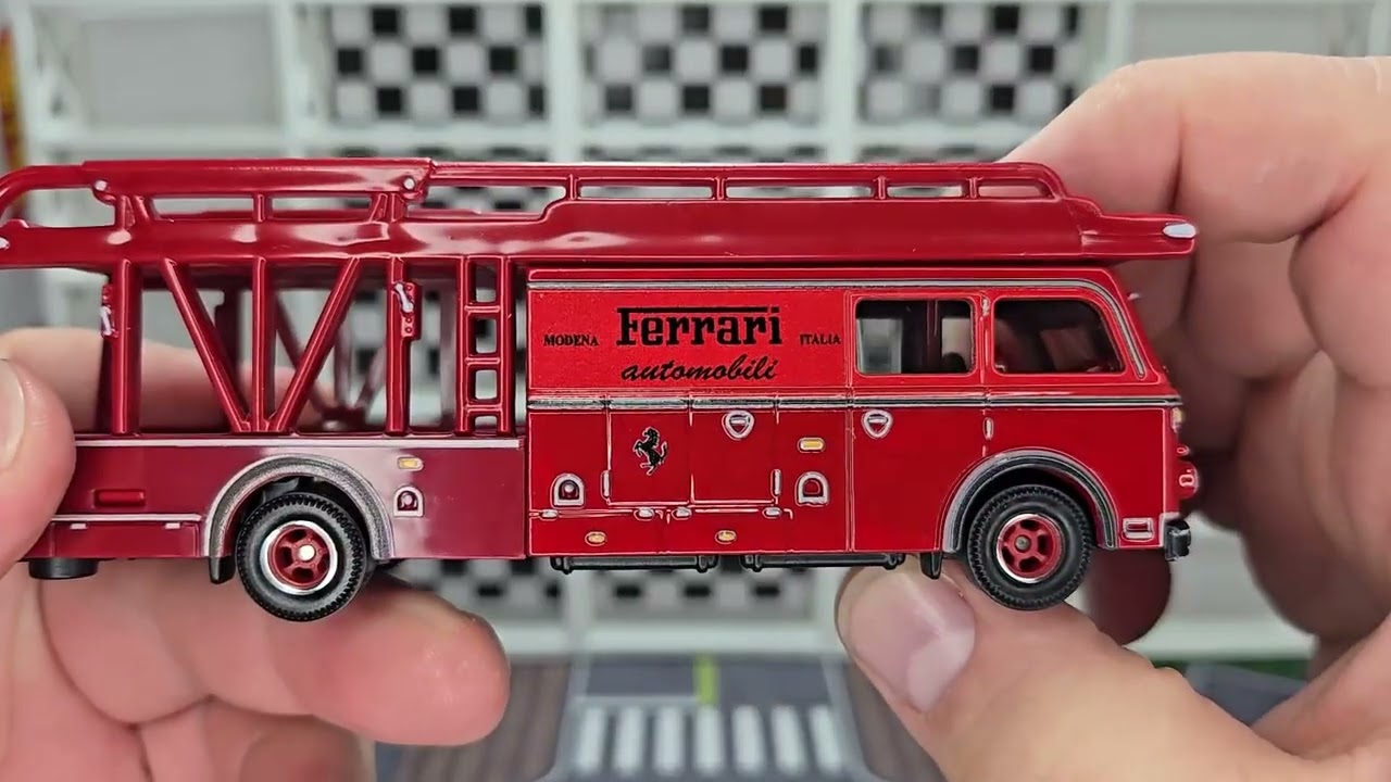 Распаковка: Hotwheels Team Transport 2025 года — Микс 4 — Последний микс года