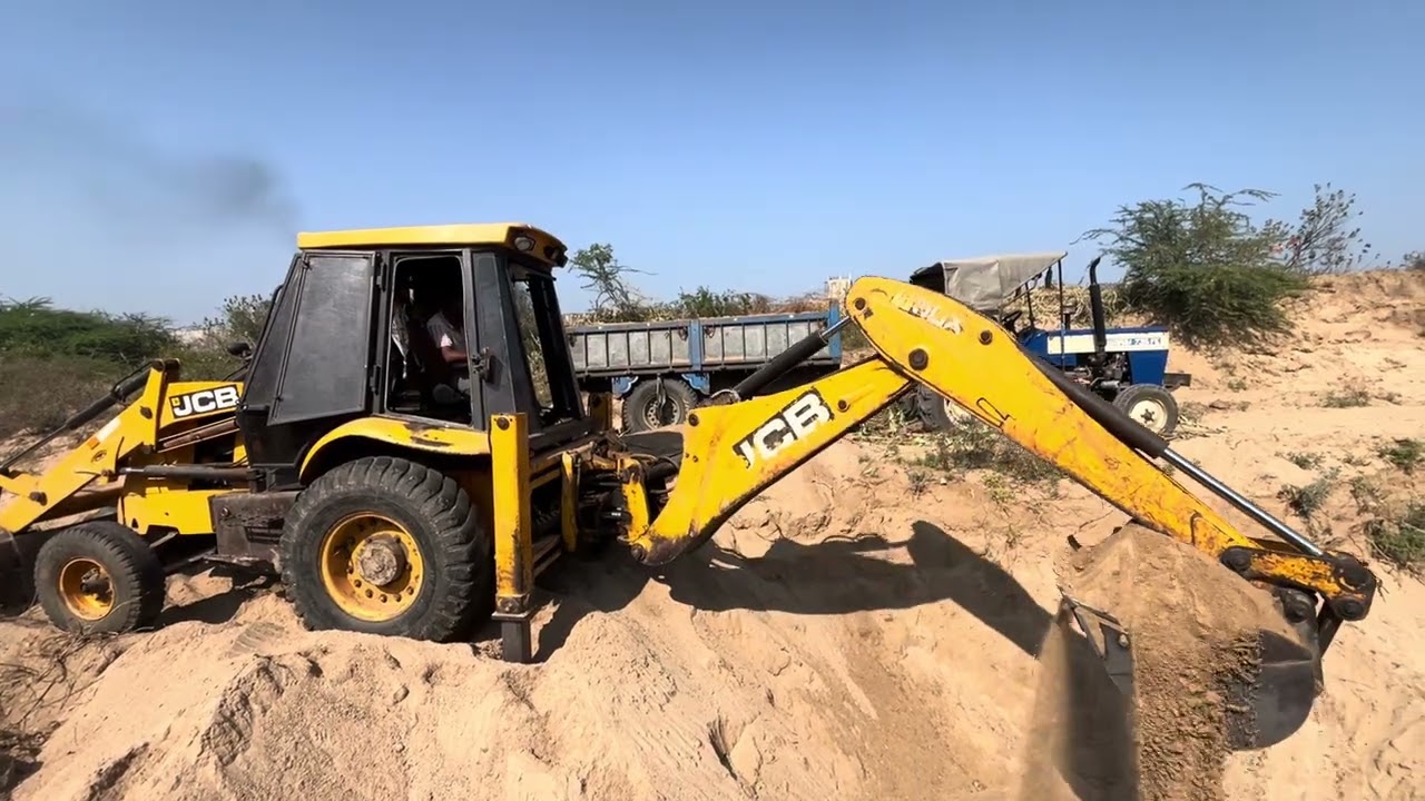 ##jcb3dx se kese trector toil ko bhara Jaya ##