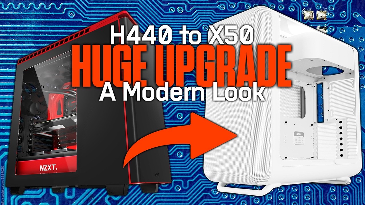 I Gave My Old PC a Massive Glow Up! (NZXT H440 to Hyte X50)