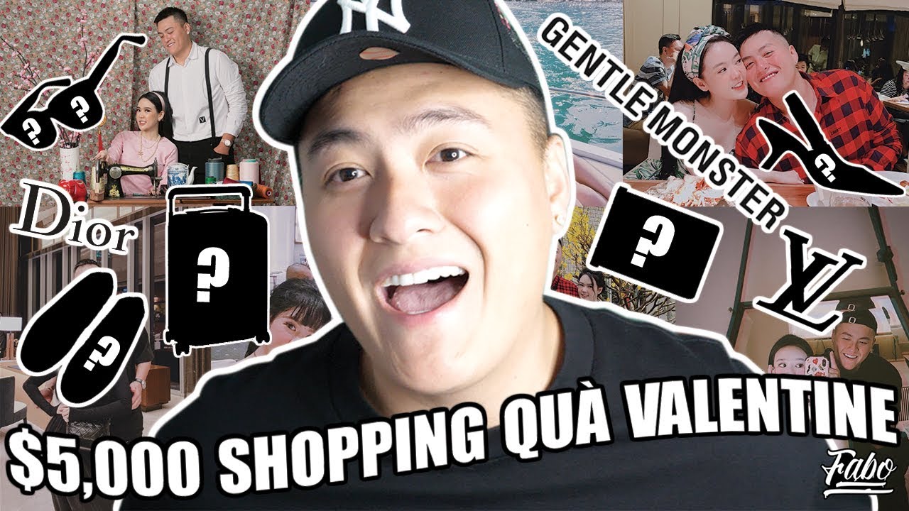 Valentine Của Mọi Nguời | $5,000 Shopping Quà Cho Gia Đình ( Louis Vuitton, Dior...)