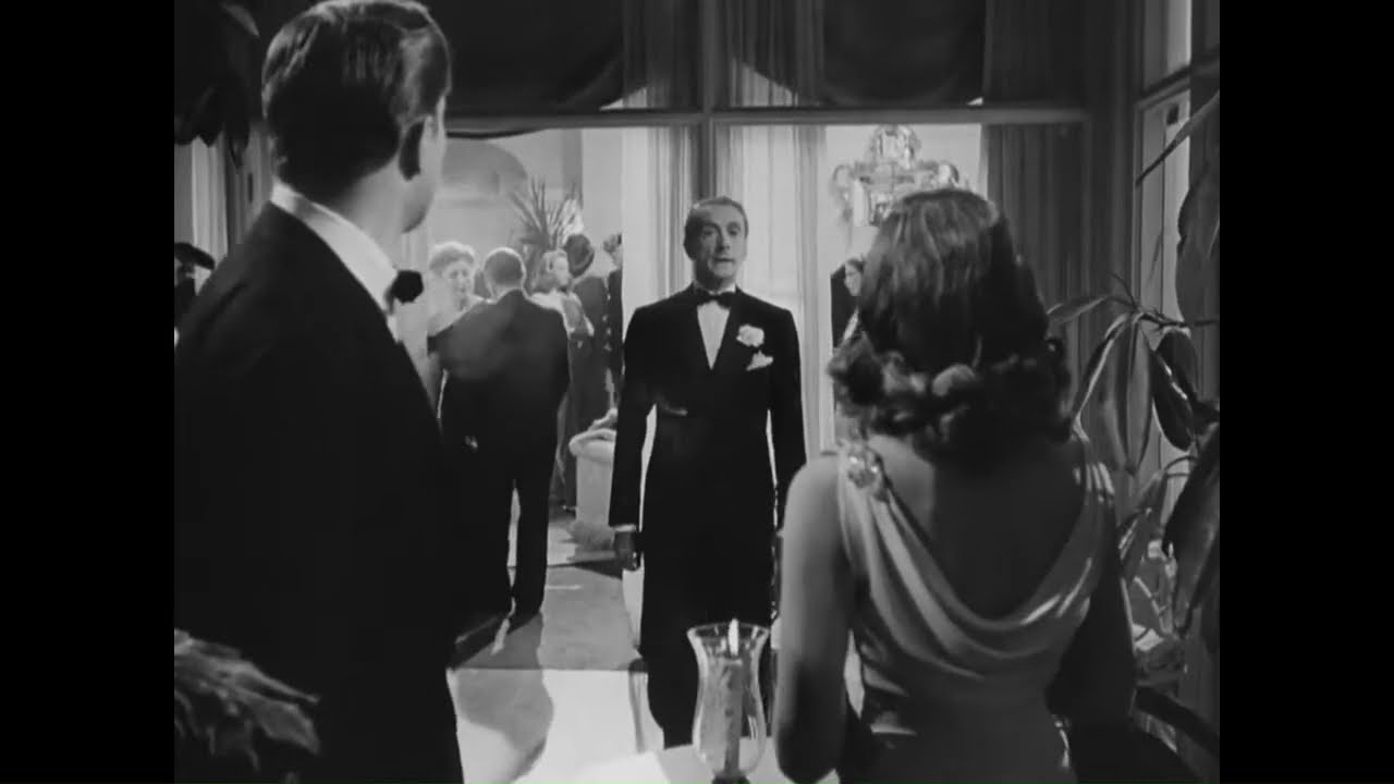 Clifton Webb Seeks Out Gene Tierney in Laura (1944)