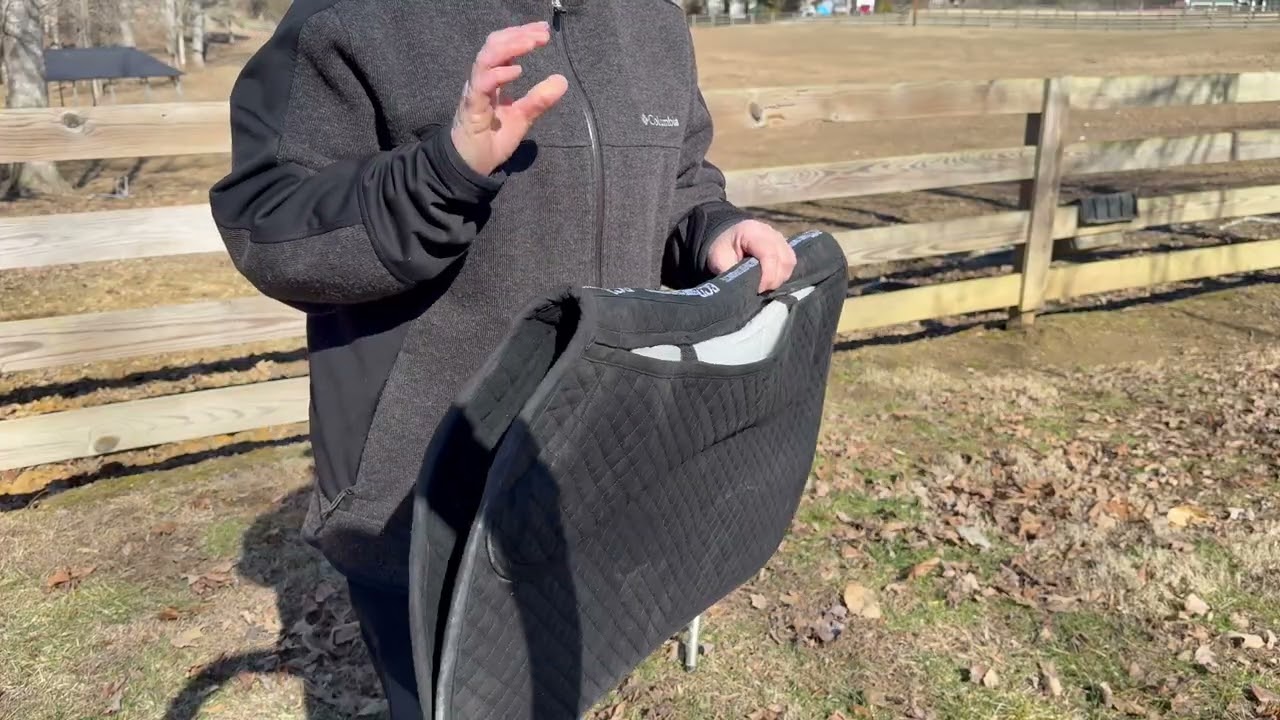 ECP Equine Comfort Thermoregulating Western Saddle Pad