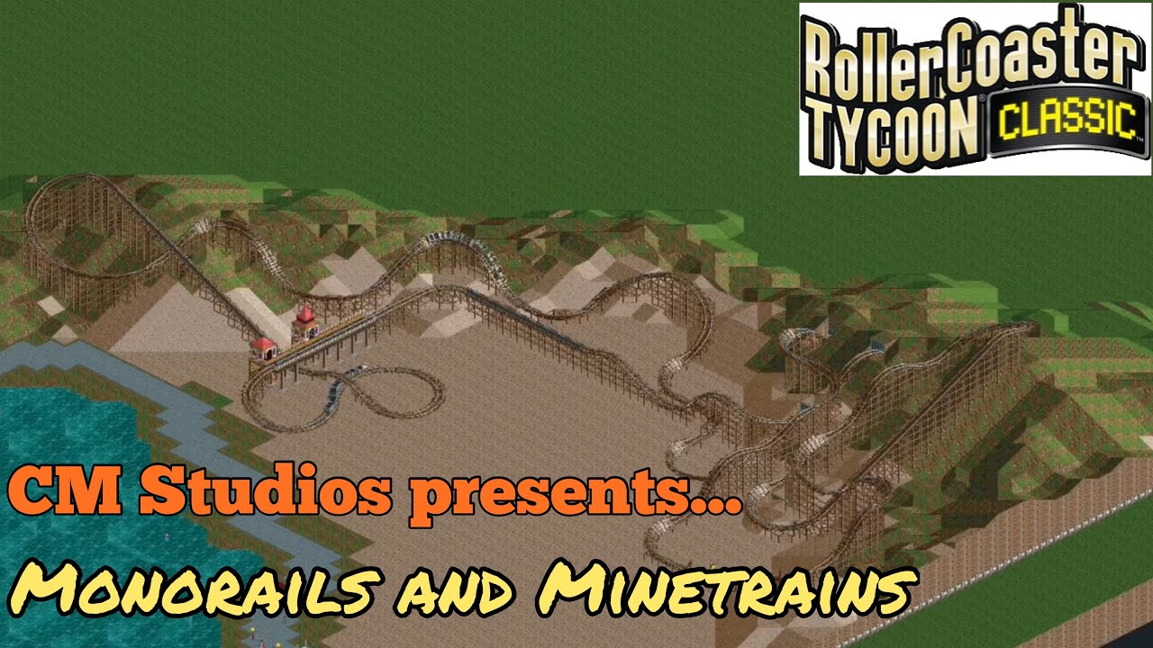 RCT Classic Sandbox Tips and Tricks | Episode 13 | Coaster Monkey Builds monorails and mine trains