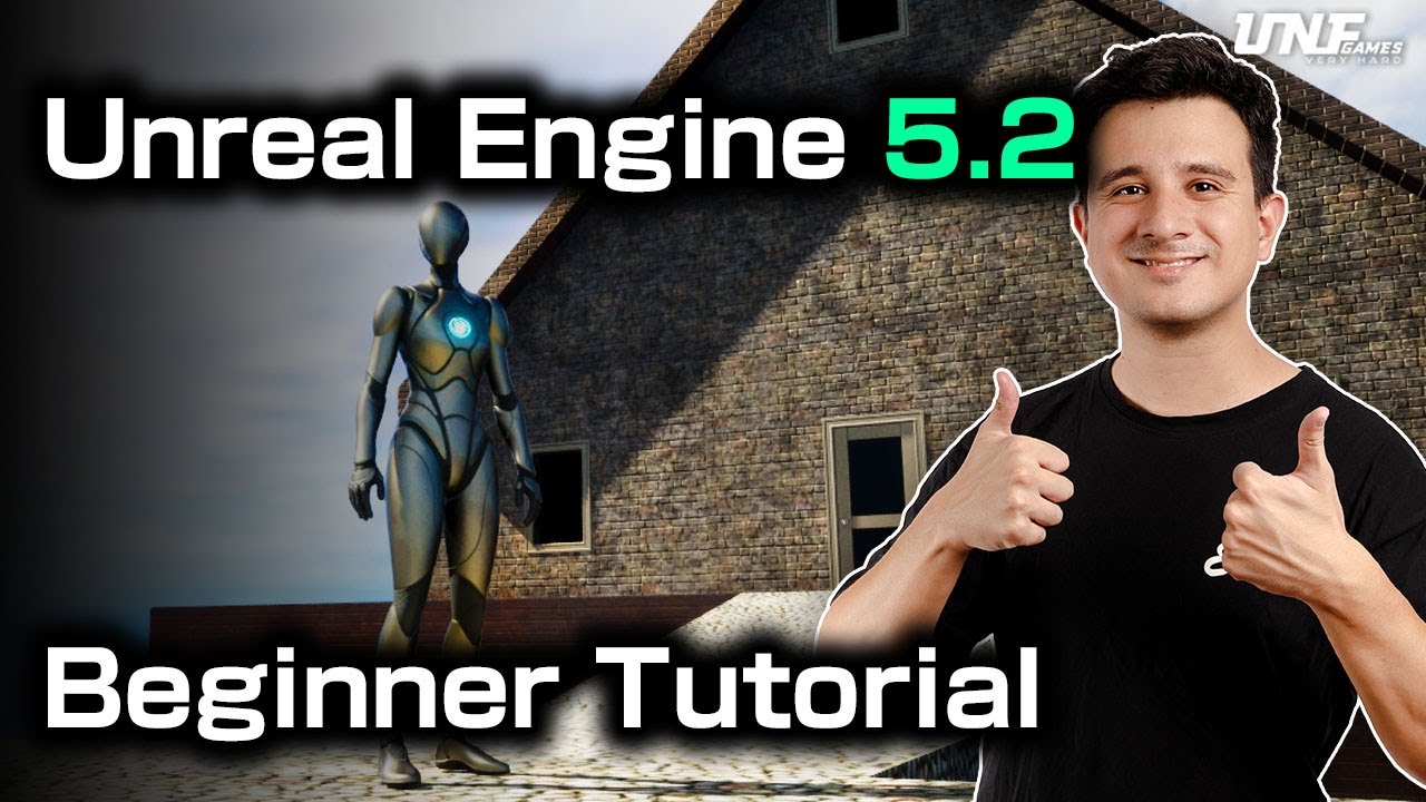 Unreal Engine 5.2 Absolute Beginners Tutorial - Starter Course 2023