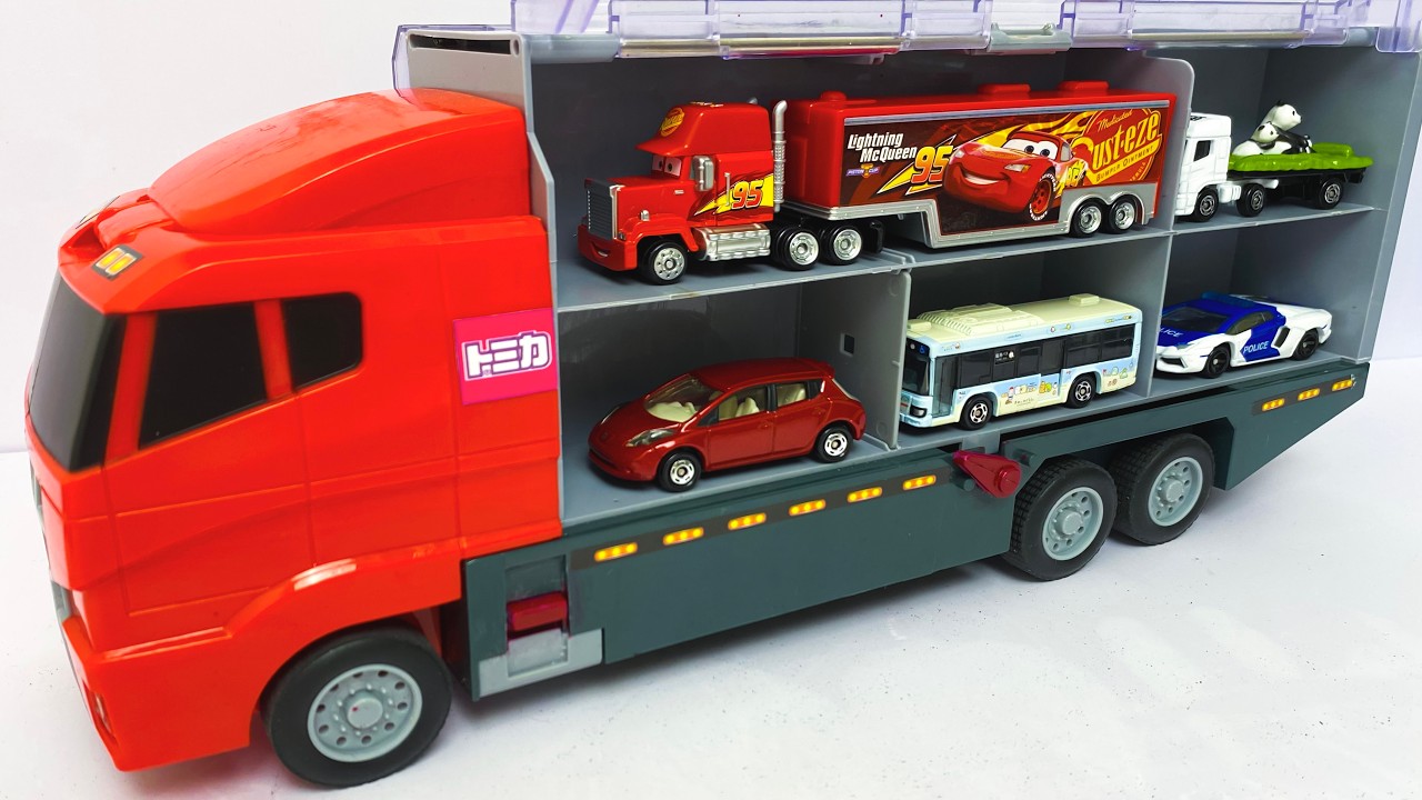 トミカ☆世界の高級な車のミニカーを開封してコンボイへ収納☆ホンダ NSX｜Tomica Worlds Luxury Car minicars opening !