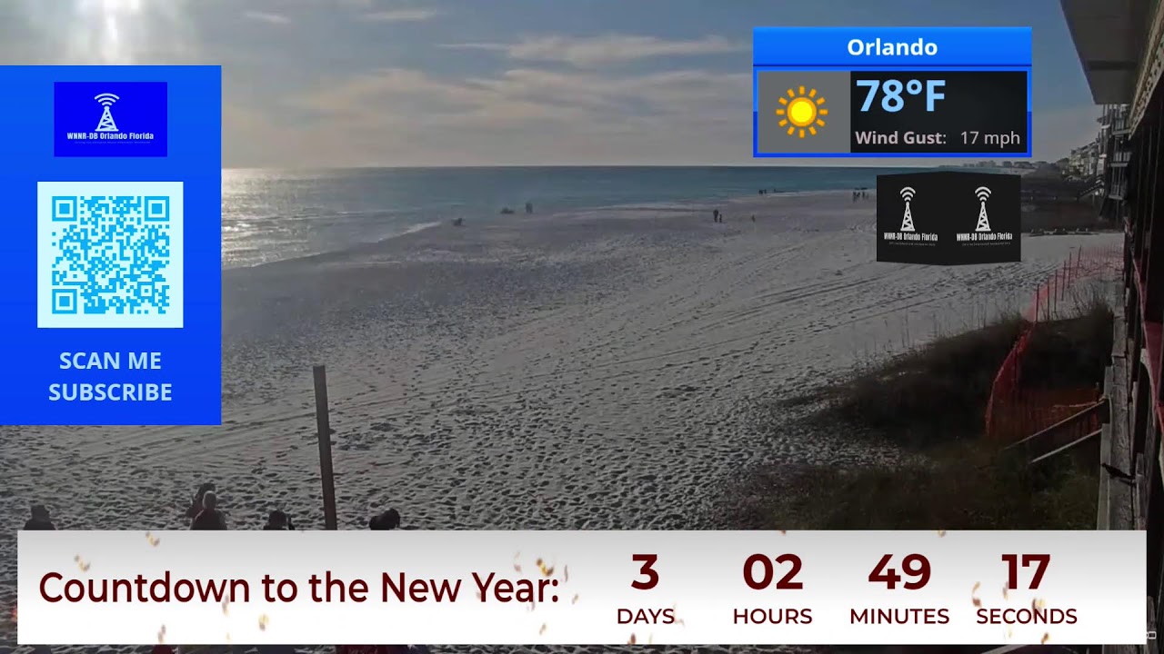 Motivational Mondays New Year Countdown WNNR-DB Orlando Florida Network