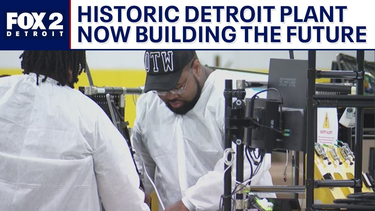 EV charging station production underway at Detroit Assembly Plant