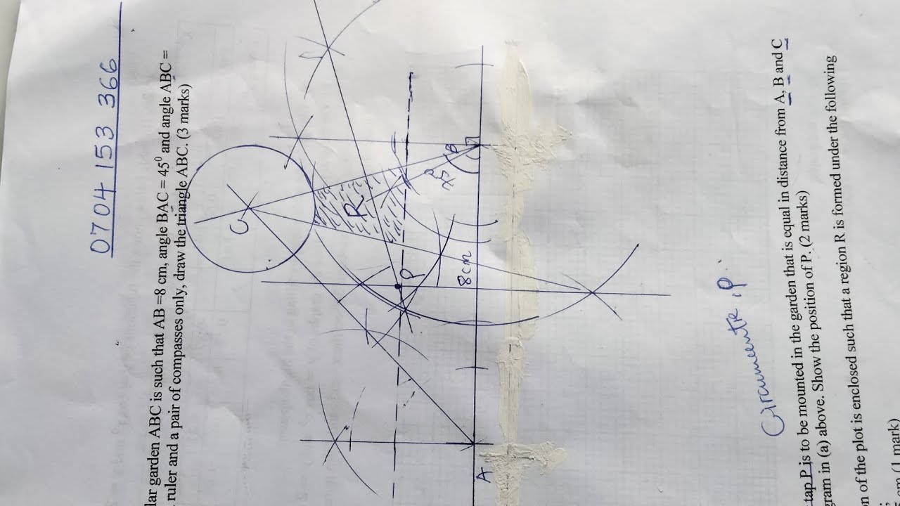 LOCI AND GEOMETRY. PAPER 2 MATHEMATICS.