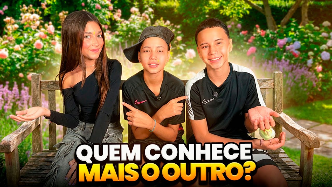 QUEM CONHECE MAIS O MELHOR AMIGO ANTÔNIO OU SOPHIA? •Sophia Braz•
