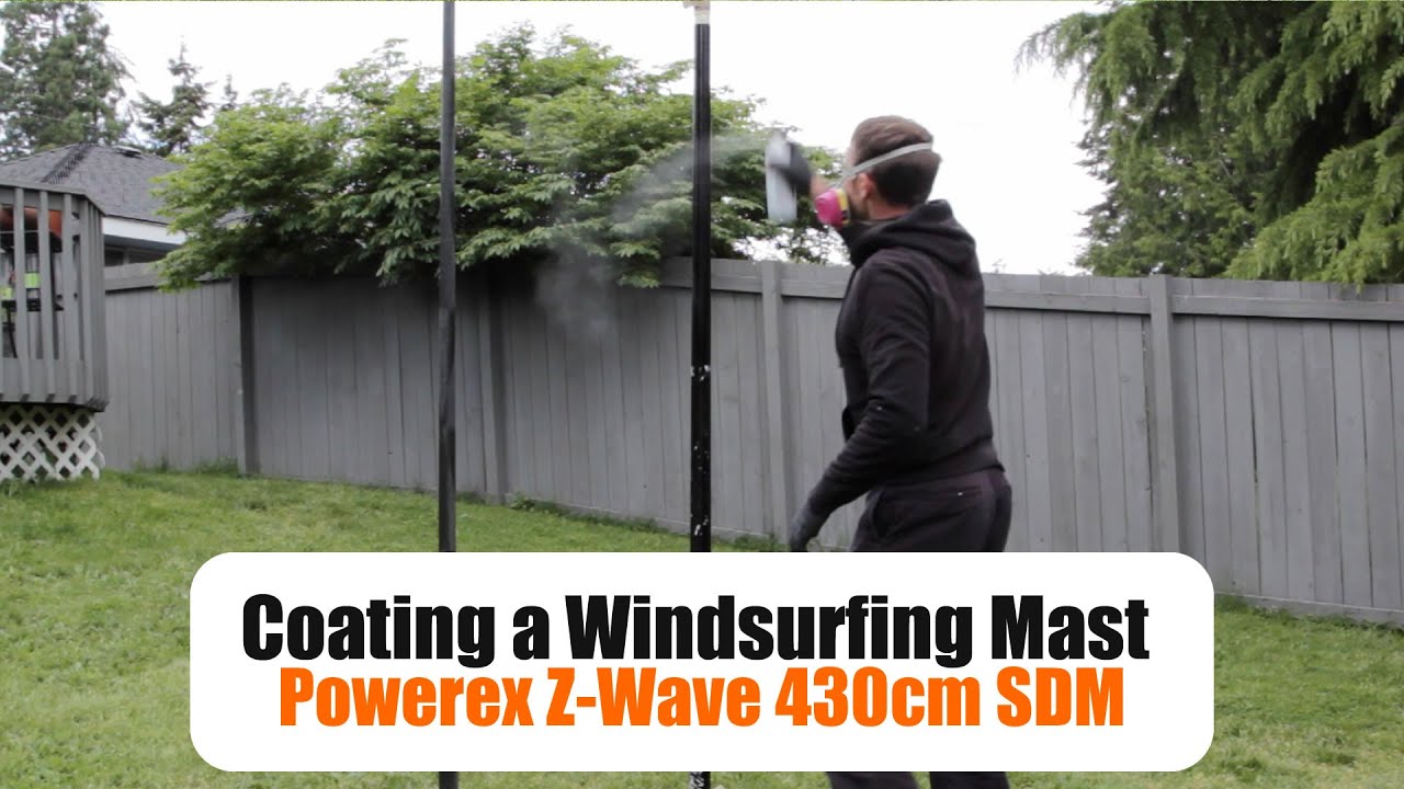 Coating a Windsurfing Mast