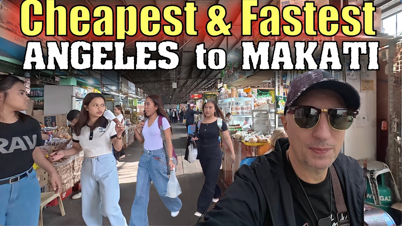 Cheapest & Fastest Way from Angeles City to Manila & Makati 🇵🇭 Dau Bus Terminal Explained
