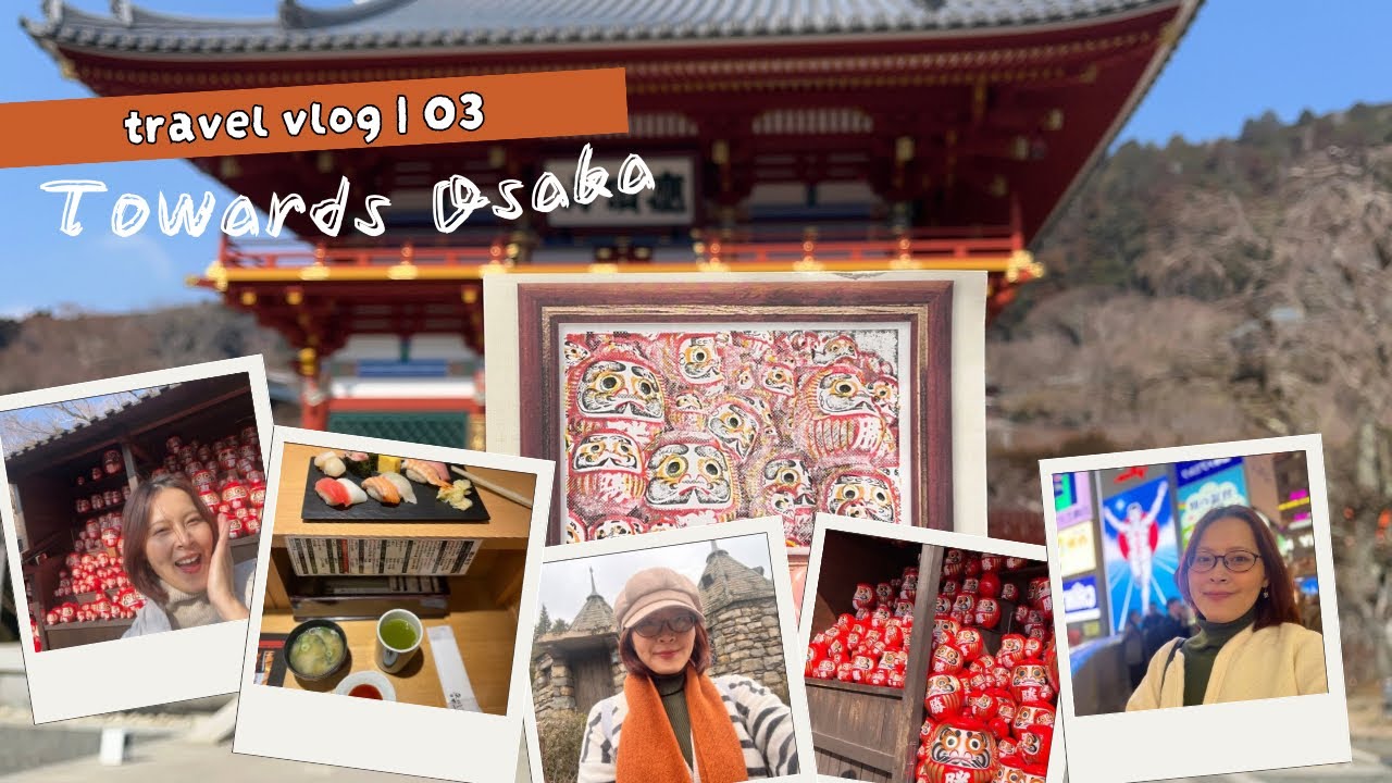 Sushi bar 🍣, Dotonbori , Daruma and Osaka kaiyukan 🪼🐬