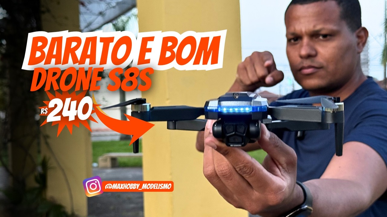 Ainda vale a pena o Drone S8S em 2025? Teste REAL e Opini&atilde;o Sincera!