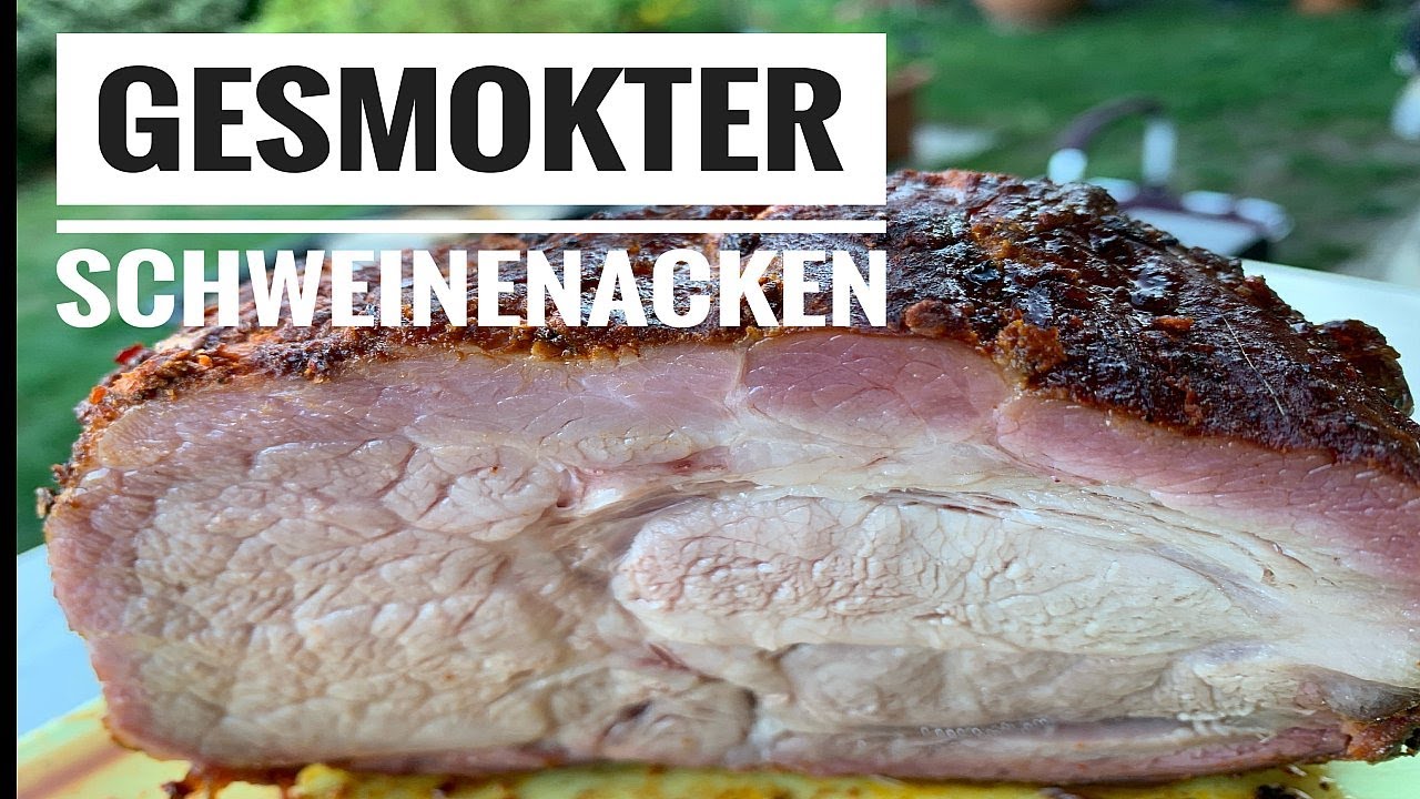 Gesmokter Schweinenacken