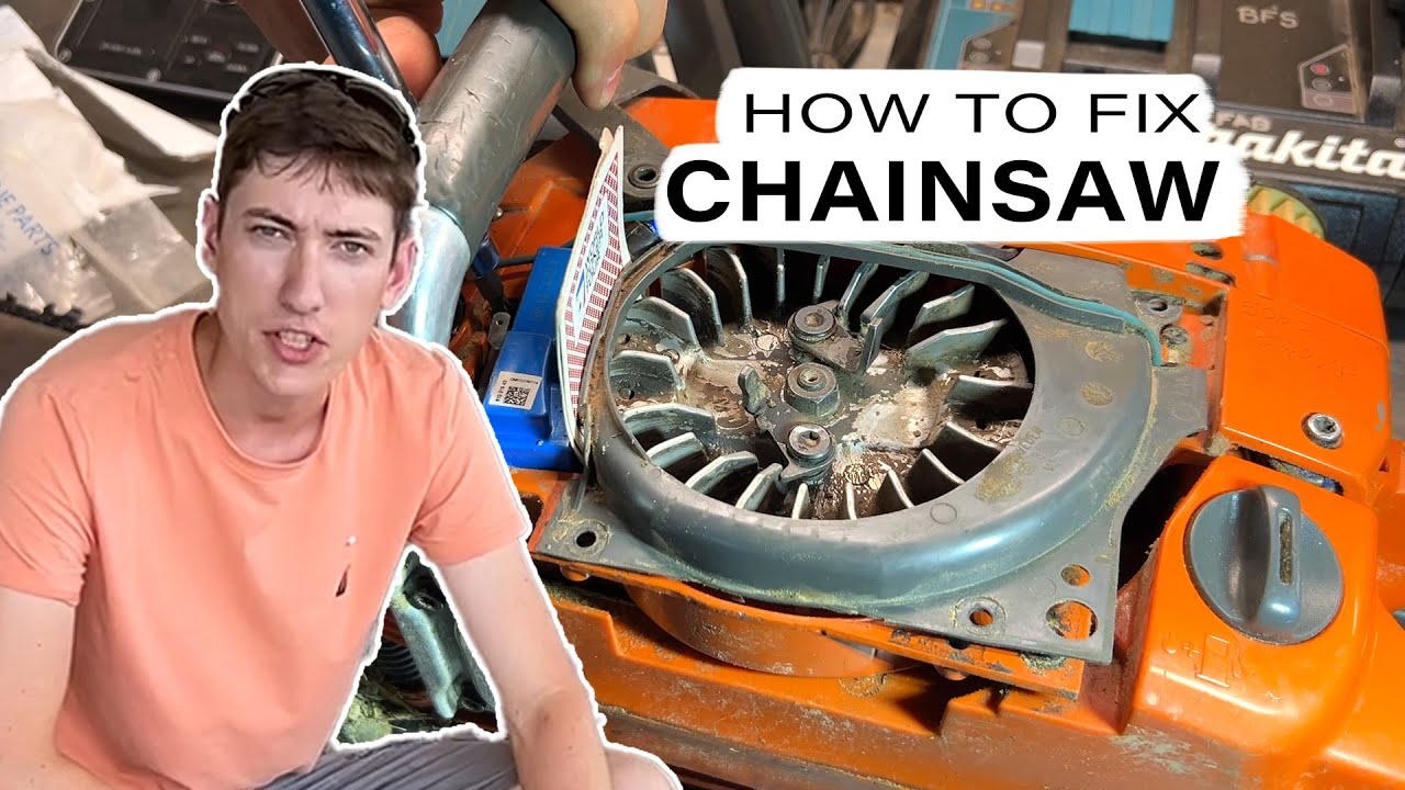 How to replace ignition coil Husqvarna 372xp chainsaw won't start hot #husqvarna #chainsaw #repair