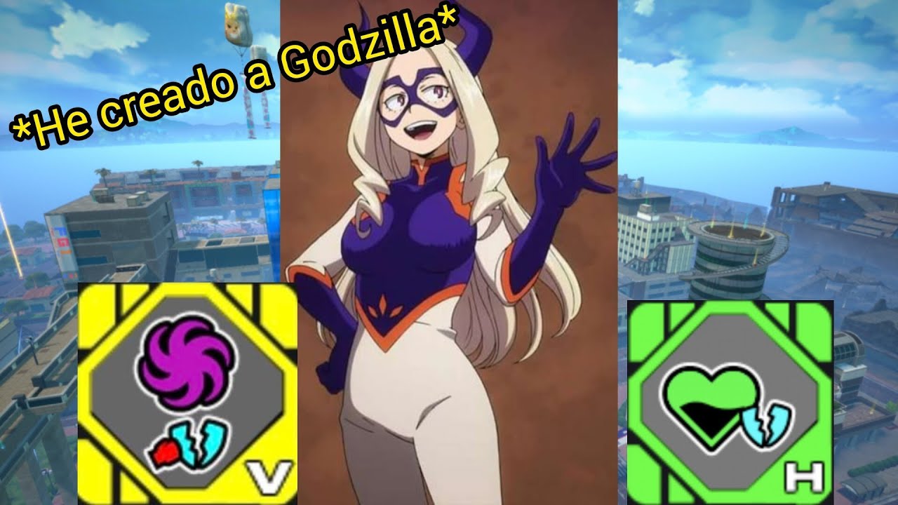 Logré crear un verdadero kaiju en #myheroultrarumble 