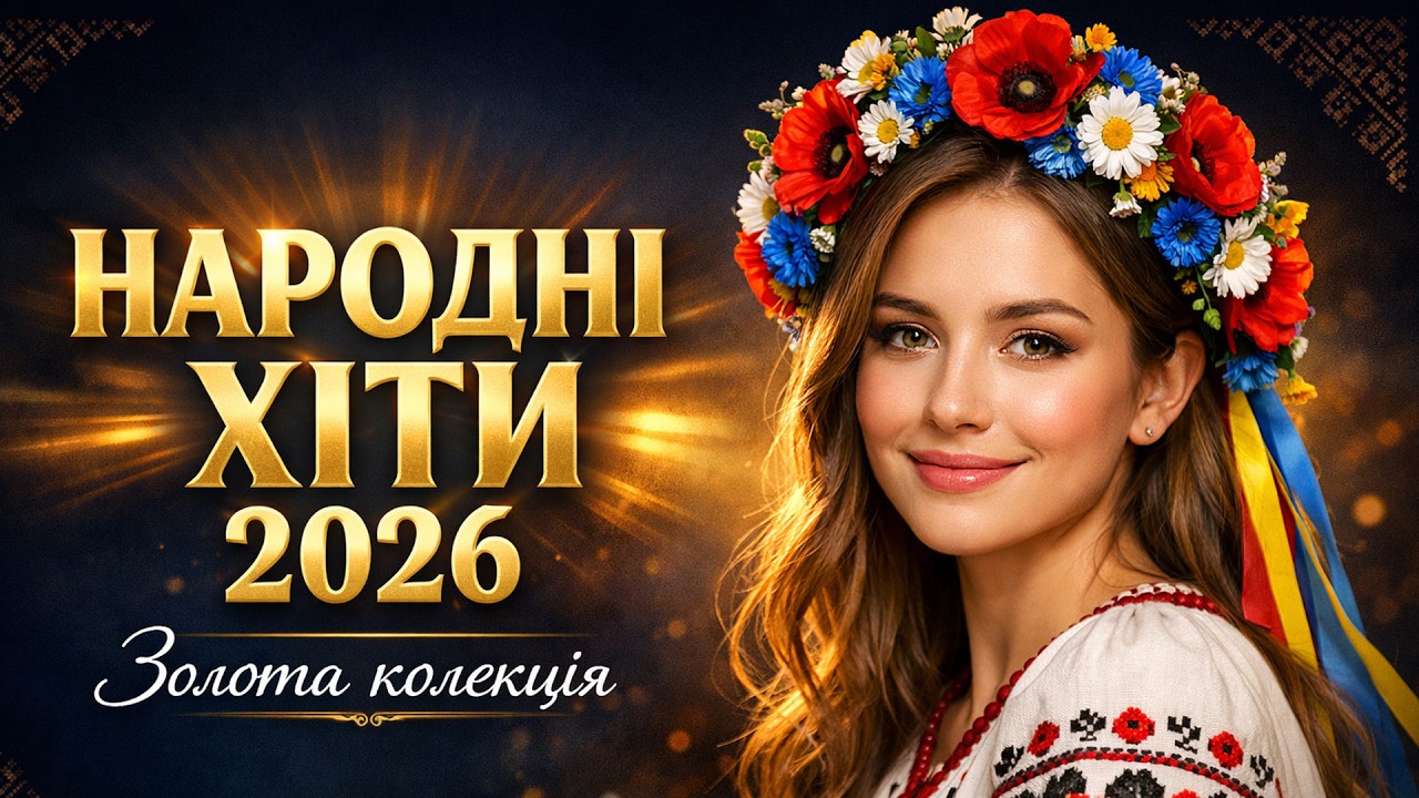 УКРАЇНСЬКІ НАРОДНІ ПІСНІ 2026 🇺🇦 ТОП ЗБІРКА | Для Душі та Гарного Настрою