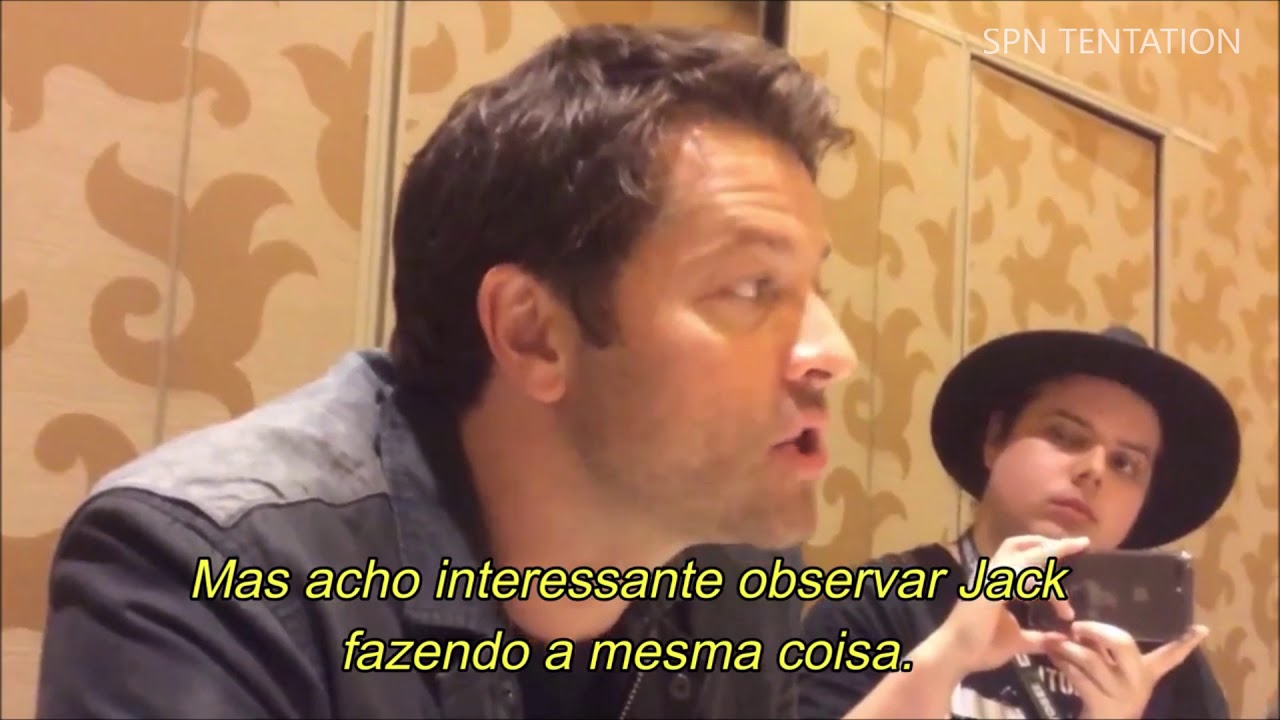Legendado: Misha Collins fala sobre Castiel e Jack na 14ª temporada de Supernatural na SDCC.