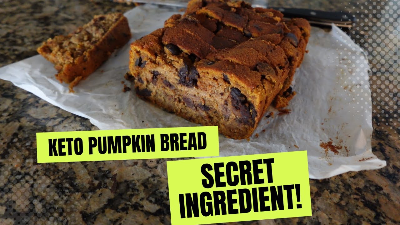Keto Pumpkin Bread With A Secret Ingredient