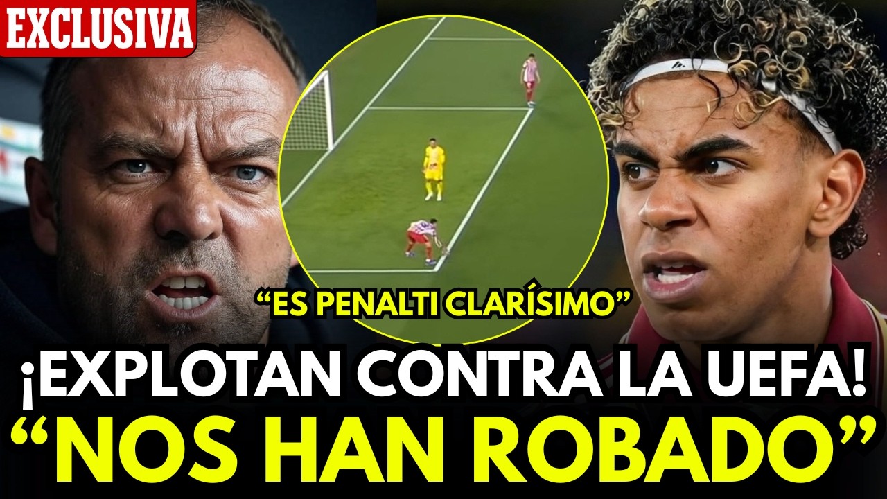 ESC&Aacute;NDALO TOTAL: LAMINE Y FLICK DENUNCIAN EL ROBO SIN PELOS EN LA LENGUA!